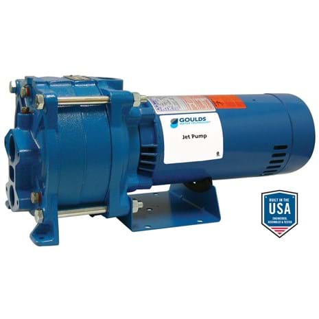 <p>Dise&ntilde;ado para su uso en aplicaciones de pozos superficiales o profundos utilizando los accesorios adecuados<br>Alta capacidad y presi&oacute;n<br>Certificado NSF 61: granti&iacute;a de seguridad cuando se utiliza en sistemas de agua potable<br>Eje de bomba de acero inoxidable, resistente a la corrosi&oacute;n<br>Potenciada para funcionamiento continuo<br>Conexiones: succi&oacute;n de 1&frac14;&raquo; NPT, descarga de 1&Prime; NPT, linea de presi&oacute;n de 1&Prime; NPT<br>Presostato: &frac34; &ndash; 1&frac12; HP, AS4; 2 HP, AS10, ambos preajustados (30-50 PSI)<br>230V, monof&aacute;sico, 2HP, 60 Hz, 3500 RPM<br>Temperatura m&aacute;xima 140 &ordm;F</p>
<p><strong>Modelos:</strong><br>2 HP (art&iacute;culo HSJ20N), 3 etapas</p>
<ul>
<li>Bomba B&aacute;sica: Incluye bomba, motor, presostato, tuber&iacute;a, accesorios, man&oacute;metro y casquillo</li>
<li>Paquete para pozos poco profundos: Incluye adaptador, boquilla, venturi, pernos, junta y tapones de tuber&iacute;a</li>
<li>Paquete de montaje de chorro para pozos profundos: Twin Pipe incluye: cuerpo del chorro, boquilla, venturi y v&aacute;lvula de pie. Packer incluye: cuerpo del chorro con v&aacute;lvula de retenci&oacute;n incorporada, boquilla y venturi</li>
</ul>